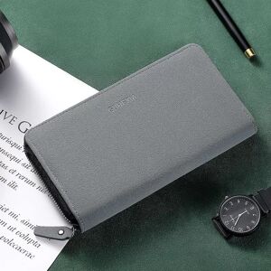 INF Portefeuille Porte-Cartes Grande Capacité Anti-RFID - Style Accordéon - 36 Emplacements Gris - Publicité INF Portefeuille Porte-Cartes Grande Capacité Anti-RFID - Style Accordéon - 36 Emplacements Gris - Publicité