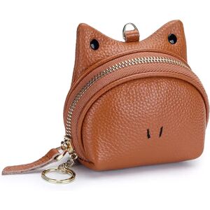 INF Porte-monnaie en cuir pour femme avec emplacements pour cartes, porte-clés et porte-monnaie Marron - Publicité INF Porte-monnaie en cuir pour femme avec emplacements pour cartes, porte-clés et porte-monnaie Marron - Publicité