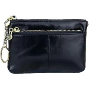 INF Porte-monnaie en cuir véritable, portefeuille bifold compact avec emplacements pour cartes Le noir - Publicité INF Porte-monnaie en cuir véritable, portefeuille bifold compact avec emplacements pour cartes Le noir - Publicité