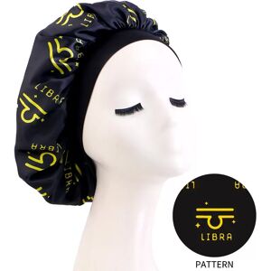 INF Bonnet de Nuit en Satin Imprimé Zodiaque Balance - Confort et Protection Capillaire Modèle 11 - Publicité INF Bonnet de Nuit en Satin Imprimé Zodiaque Balance - Confort et Protection Capillaire Modèle 11 - Publicité