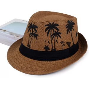 INF Chapeau Jazz élégant en forme de cocotier pour la plage en été - Publicité INF Chapeau Jazz élégant en forme de cocotier pour la plage en été - Publicité
