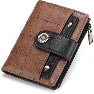 INF Portefeuille bifold bloquant RFID, portefeuille compact en cuir PU pour femmes - Publicité INF Portefeuille bifold bloquant RFID, portefeuille compact en cuir PU pour femmes - Publicité