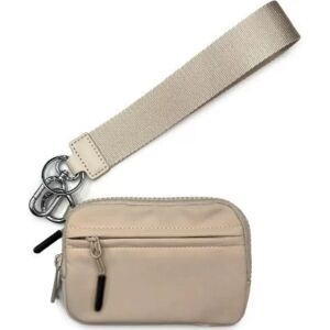 INF Porte-monnaie Bracelet en Nylon Petit Portefeuille Porte-cartes Kaki - Publicité INF Porte-monnaie Bracelet en Nylon Petit Portefeuille Porte-cartes Kaki - Publicité