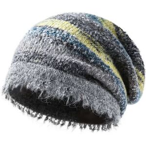 INF Bonnet Tricoté Dégradé Tendance en Laine Mélangée pour Protection Chaude des Oreilles - Publicité INF Bonnet Tricoté Dégradé Tendance en Laine Mélangée pour Protection Chaude des Oreilles - Publicité