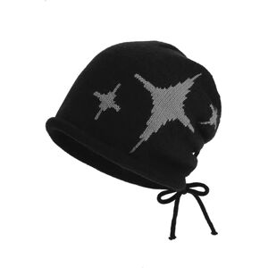 INF Bonnet Tricot Automne Hiver - Chapeau Chaud à Bord Replié avec Protection des Oreilles Le noir - Publicité INF Bonnet Tricot Automne Hiver - Chapeau Chaud à Bord Replié avec Protection des Oreilles Le noir - Publicité