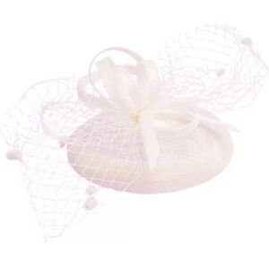 INF Fleur de chapeau vintage pour les mariages et les occasions spéciales Beige - Publicité INF Fleur de chapeau vintage pour les mariages et les occasions spéciales Beige - Publicité