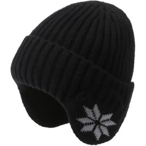 INF Ensemble Bonnet Tricot et Cache-Cou d'Hiver pour Homme - Protection Oreilles Le noir - Publicité INF Ensemble Bonnet Tricot et Cache-Cou d'Hiver pour Homme - Protection Oreilles Le noir - Publicité