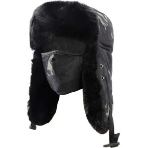 INF Chapka d'hiver doublée en polaire avec cache-oreilles pour temps froid Le noir - Publicité INF Chapka d'hiver doublée en polaire avec cache-oreilles pour temps froid Le noir - Publicité