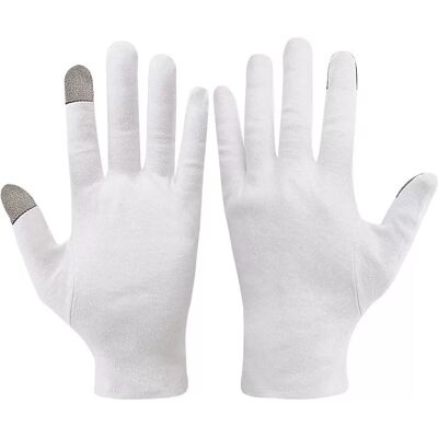 INF Gants en coton compatibles avec les écrans tactiles à deux doigts - Publicité INF Gants en coton compatibles avec les écrans tactiles à deux doigts - Publicité