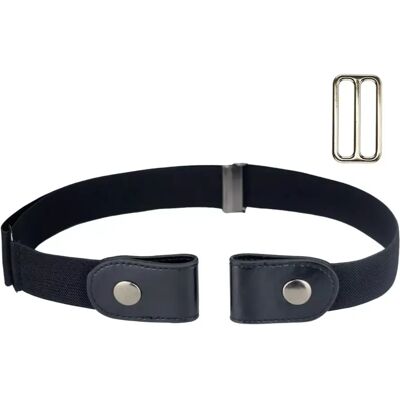 INF Ceinture élastique sans boucle (taille unique) Noir 1 pack - Publicité INF Ceinture élastique sans boucle (taille unique) Noir 1 pack - Publicité
