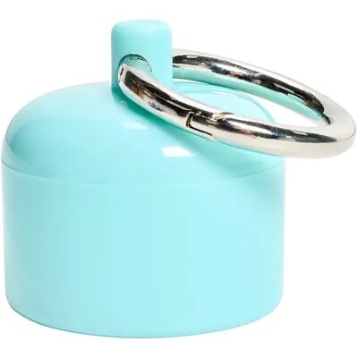 INF Boîte à bijoux portable avec porte-clés Bleu - Publicité INF Boîte à bijoux portable avec porte-clés Bleu - Publicité