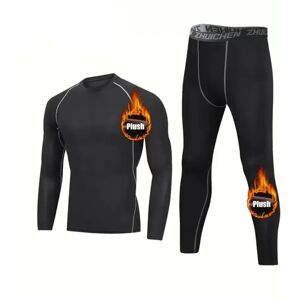 INF Ensemble de Sous-Vêtements Thermiques Homme Doublure Polaire Élite Couture Grise (Manches Longues + Pantalon Couture Grise) XXL - Publicité INF Ensemble de Sous-Vêtements Thermiques Homme Doublure Polaire Élite Couture Grise (Manches Longues + Pantalon Couture Grise) XXL - Publicité