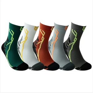 INF Chaussettes de basketball professionnelles pour hommes - Chaussettes de sport longues (5 paires) - Publicité INF Chaussettes de basketball professionnelles pour hommes - Chaussettes de sport longues (5 paires) - Publicité