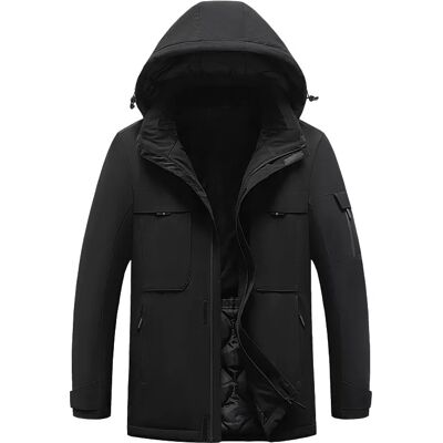 INF Veste chauffante noire - Double contrôle 9 zones 5XL - Publicité INF Veste chauffante noire - Double contrôle 9 zones 5XL - Publicité