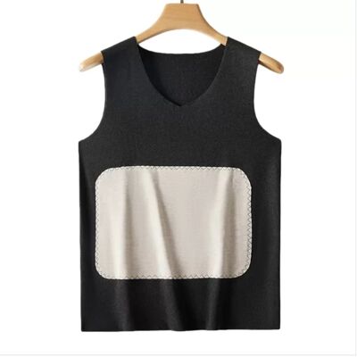 INF Gilet Thermique Homme Laine et Soie - Chaleur et Confort Le noir XXXL - Publicité INF Gilet Thermique Homme Laine et Soie - Chaleur et Confort Le noir XXXL - Publicité