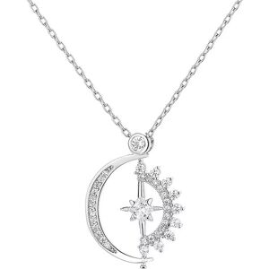 INF Collier avec pendentif Soleil et Lune - Publicité INF Collier avec pendentif Soleil et Lune - Publicité