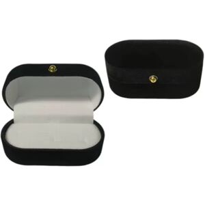 INF Coffret à Bague en Velours Élégant pour Bagues de Fiançailles et de Mariage Le noir - Publicité INF Coffret à Bague en Velours Élégant pour Bagues de Fiançailles et de Mariage Le noir - Publicité