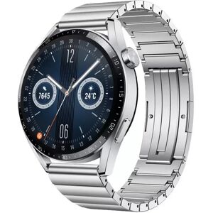 INF Bracelet de Montre en Titane Compatible avec Huawei GT4/Buds - 22mm Argent - Publicité INF Bracelet de Montre en Titane Compatible avec Huawei GT4/Buds - 22mm Argent - Publicité