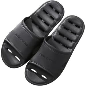 INF Mules de bain confortables en EVA Le noir 39-40 - Publicité INF Mules de bain confortables en EVA Le noir 39-40 - Publicité