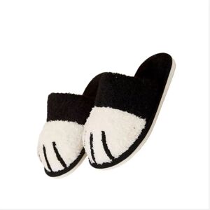 INF Chaussons d'intérieur chauds en coton pour couple - Antidérapants et unisexes S Le noir - Publicité INF Chaussons d'intérieur chauds en coton pour couple - Antidérapants et unisexes S Le noir - Publicité