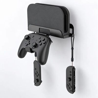 INF Support de rangement mural pour Switch 2 avec support de manette - Publicité INF Support de rangement mural pour Switch 2 avec support de manette - Publicité