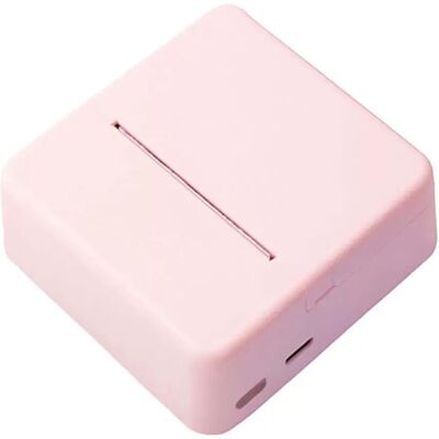 INF Mini Imprimante Thermique 58mm USB+Bluetooth - Impression de Reçus Portable pour Android, iOS & Windows Rose - Publicité INF Mini Imprimante Thermique 58mm USB+Bluetooth - Impression de Reçus Portable pour Android, iOS & Windows Rose - Publicité