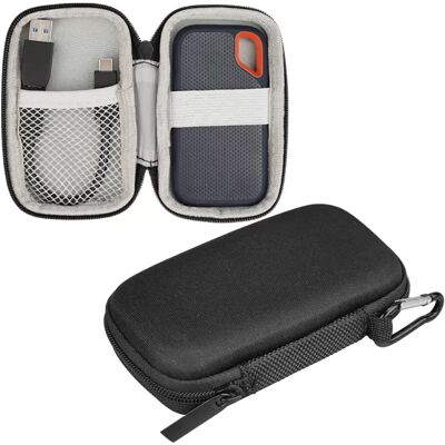 Etui de protection INF pour SanDisk Extreme Portable SSD - Noir - Publicité Etui de protection INF pour SanDisk Extreme Portable SSD - Noir - Publicité