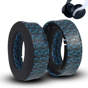 INF Couvre-oreille rafraîchissant pour SONY PS5 - Imprimé noir et