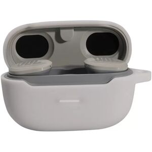 INF Étui de protection pour écouteurs Bluetooth avec mousqueton Blanc
