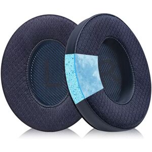 INF Coussinets d'oreille en gel rafraîchissant pour casque Bose QC35 Bleu