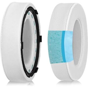 INF Coussinets de Remplacement Blancs en Cuir Glacé Épais pour Casque Bose 700 (2 Pièces) Blanc