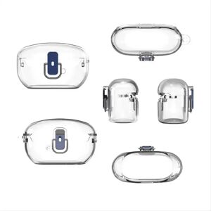 INF Étui de protection pour écouteurs Bluetooth compatible with Sony WF-1000XM5 - Antichoc et anti-poussière Transparent