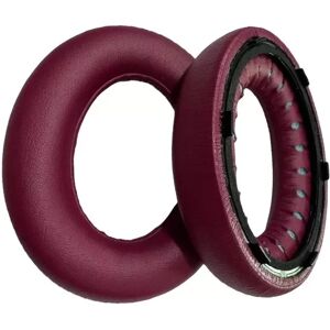 INF Coussinets de remplacement rouges en cuir protéiné compatibles avec Bose QuietComfort Ultra