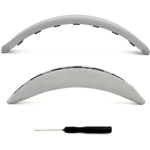 INF Coussin de remplacement pour bandeau compatible avec les casques Bose QC35/QC35II/QC45/QC SE avec tournevis Gris