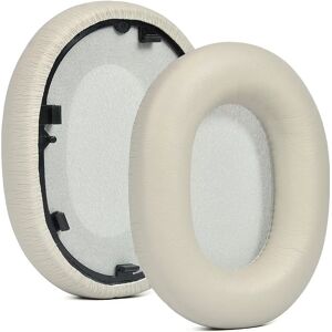 INF Coussinets de remplacement compatibles avec Sony WH-1000XM5, coussinets en mousse à mémoire de forme et cuir protéiné souple Or