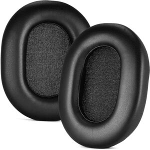 INF Coussinets de remplacement compatibles avec Sony WH-1000XM5, coussinets en mousse à mémoire de forme et cuir protéiné souple Le noir