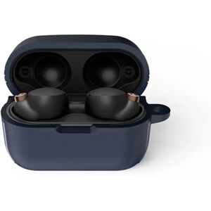 INF Étui de protection en TPU compatible avec les écouteurs Bluetooth sans fil Sony WF-1000XM5 - Antichoc, anti-poussière Bleu marine