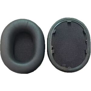 INF 2 Coussinets d'oreille en peau d'agneau avec coton d'accord Compatible avec les casques Sony WH-1000XM5 & XM6 Le noir