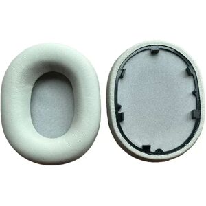 INF 2 Coussinets d'oreille en peau d'agneau avec coton d'accord Compatible avec les casques Sony WH-1000XM5 & XM6 Argent