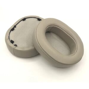 INF Paire de coussinets d'oreille en cuir de mouton avec mousse acoustique compatible avec Sony WH-1000XM5 & XM6 Or