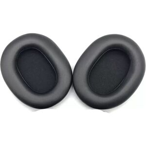 INF Paire de coussinets d'oreille en cuir protéiné compatibles avec les casques Sony WH-1000XM5 et XM6 - Confort amélioré Le noir
