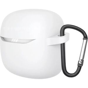 INF Étui de Protection en Silicone Compatible avec JBL Tune Flex 2 - Coque Anti-Chute pour Écouteurs Blanc