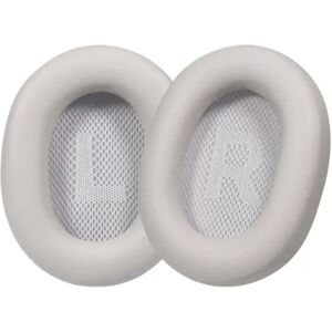 INF Housses en simili-cuir silicone pour coussinets d'oreille Pack de 2 compatible avec Sony WH-1000XM5 - Gris 9.5cm x 8cm