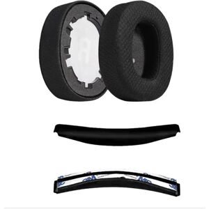 INF Set de housses de casque en tissu mesh noir compatible avec JBL TUNE T700BT, T710, 720, T750BTNC et T760NC – 3 pièces