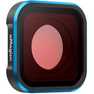 INF Filtre de plongée sous-marine compatible avec GoPro Hero 13/12/11/11 Mini/10/9 - Lentille noire en métal et acrylique