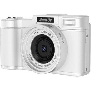 INF Appareil Photo Numérique 4K 48MP avec Écran Rabattable, Blanc - Idéal pour Selfies & Vlogging - Publicité INF Appareil Photo Numérique 4K 48MP avec Écran Rabattable, Blanc - Idéal pour Selfies & Vlogging - Publicité