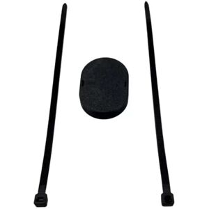 INF Fixation sangle de selle compatible avec Xiaomi Tag - Support antivol sous-selle en ABS noir, discret et compact