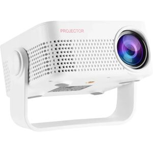 INF Projecteur Portable Maison avec 3D & WiFi, Support 1080P, Connectivité HDMI/USB/TF Blanc - Publicité INF Projecteur Portable Maison avec 3D & WiFi, Support 1080P, Connectivité HDMI/USB/TF Blanc - Publicité