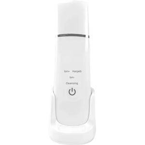 INF Spatule Ultrasonique Sans Fil - Nettoyant Facial Ionique EMS & Anti-Points Noirs Blanc - Publicité INF Spatule Ultrasonique Sans Fil - Nettoyant Facial Ionique EMS & Anti-Points Noirs Blanc - Publicité
