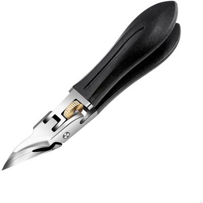 INF Pince à ongles diagonale Gear-Lock - Pointe extra-tranchante pour ongles épais, acier inoxydable autobloquant avec poignée - Publicité INF Pince à ongles diagonale Gear-Lock - Pointe extra-tranchante pour ongles épais, acier inoxydable autobloquant avec poignée - Publicité